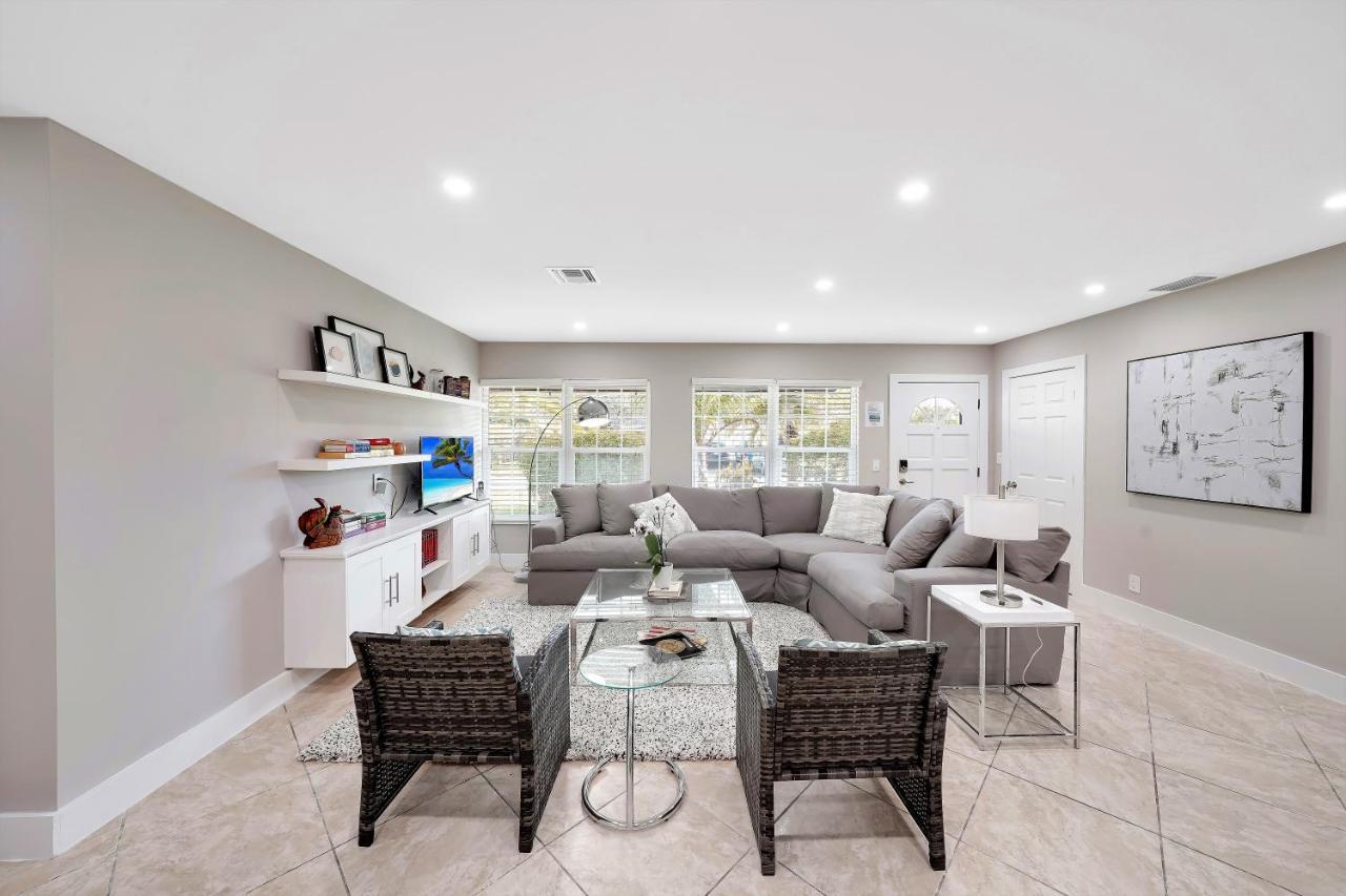 Comfortable 4 Bedroom House With Pool By Pmi Fort Lauderdale Eksteriør bilde