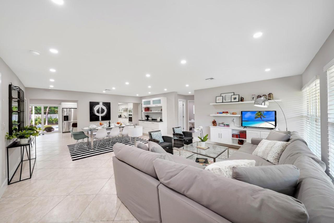Comfortable 4 Bedroom House With Pool By Pmi Fort Lauderdale Eksteriør bilde