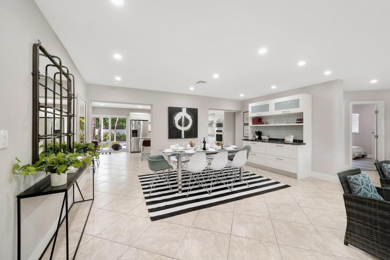 Comfortable 4 Bedroom House With Pool By Pmi Fort Lauderdale Eksteriør bilde