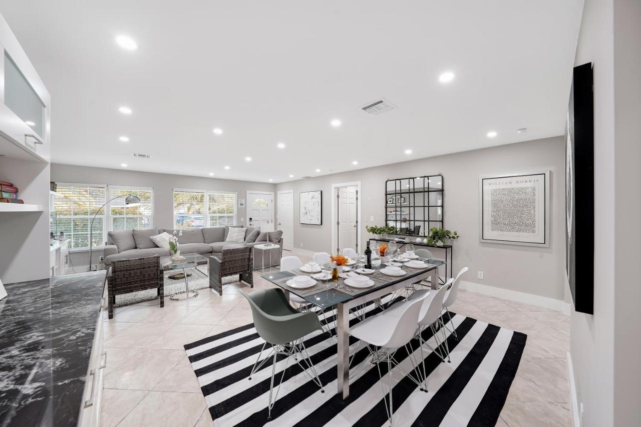 Comfortable 4 Bedroom House With Pool By Pmi Fort Lauderdale Eksteriør bilde