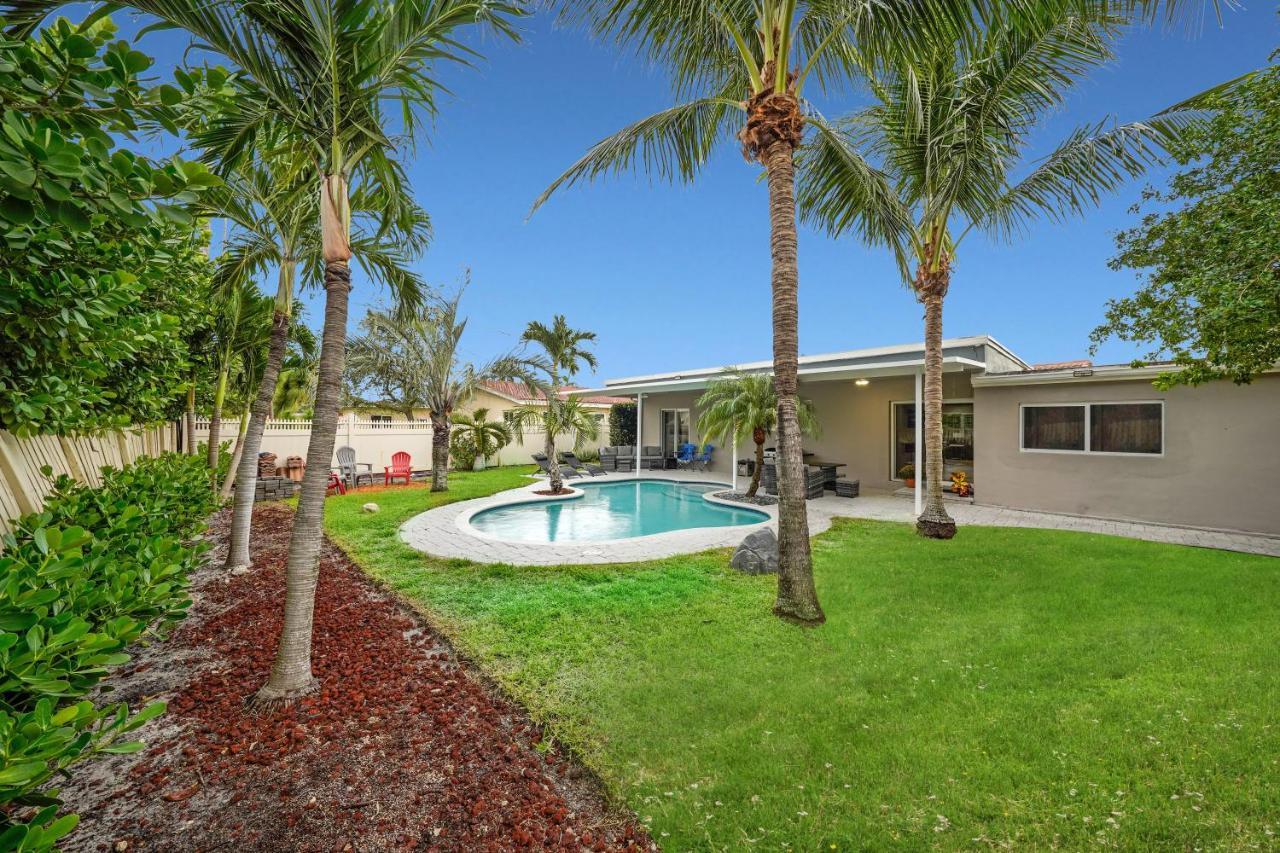 Comfortable 4 Bedroom House With Pool By Pmi Fort Lauderdale Eksteriør bilde
