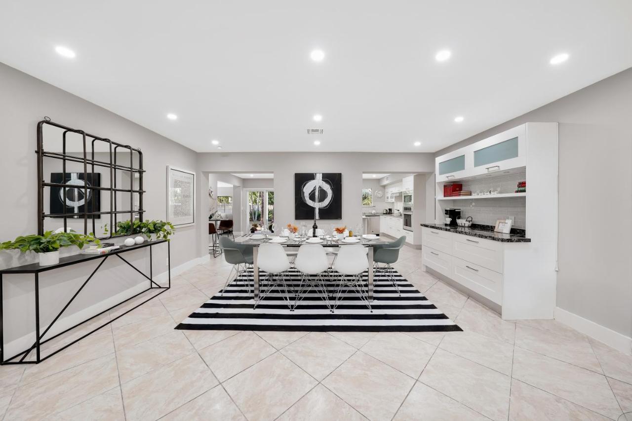 Comfortable 4 Bedroom House With Pool By Pmi Fort Lauderdale Eksteriør bilde